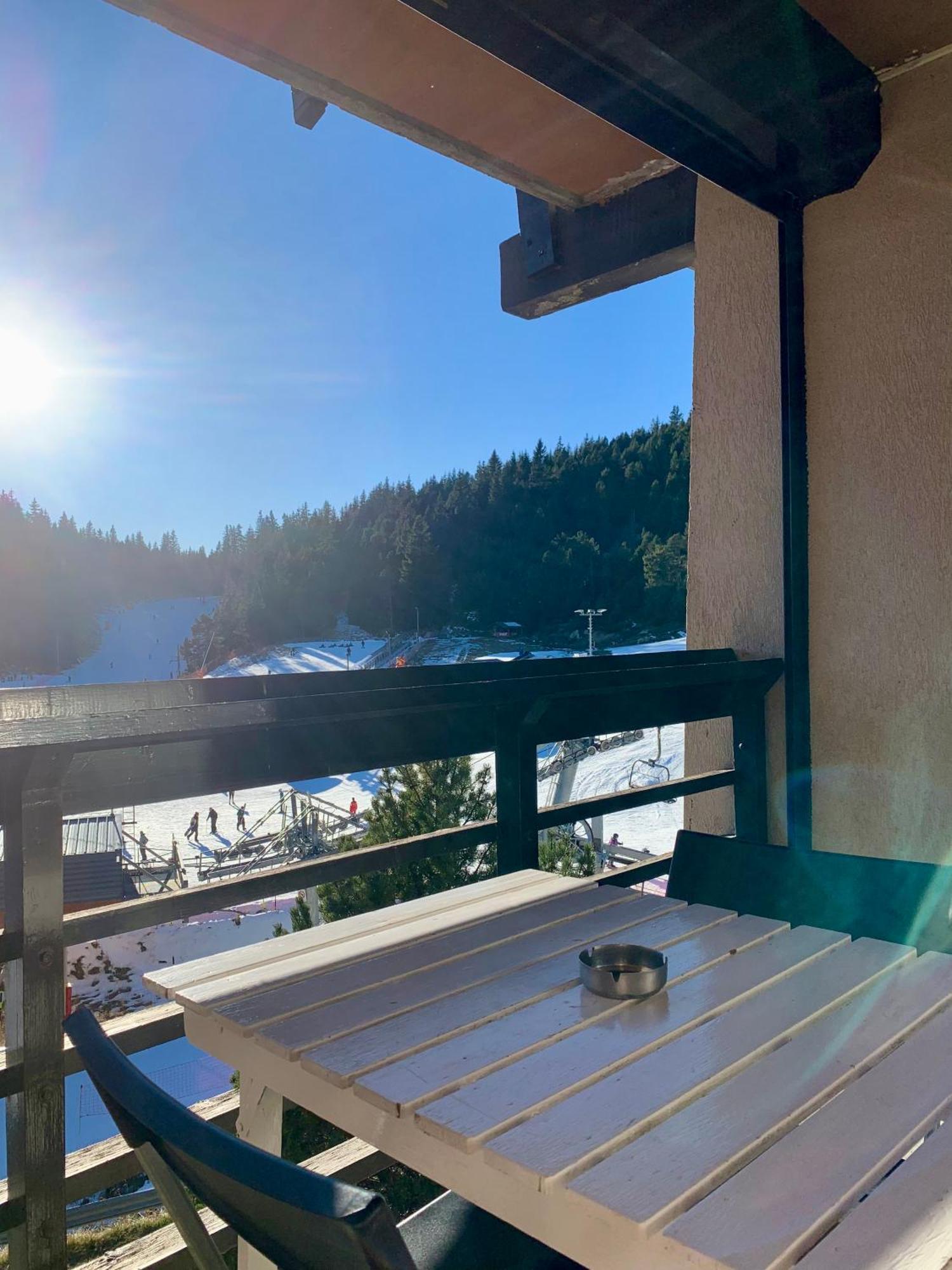 Studio Cabine Chaleureux 4 Personnes Pied Des Pistes Pyrenees 2000 Bolquere Bagian luar foto